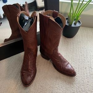 Tecovas Ostrich Boots